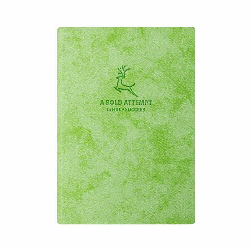 5.7x4" 640 Pages Notebook PU Leather Vintage Journal Blank Paper Writing Diary - Image 3 of 4