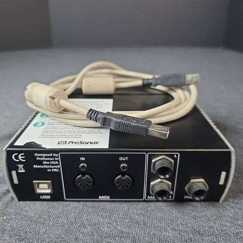 PreSonus AudioBox Limited Edition 2x2 USB Recording System No Studio One Disc - Picture 2 of 9