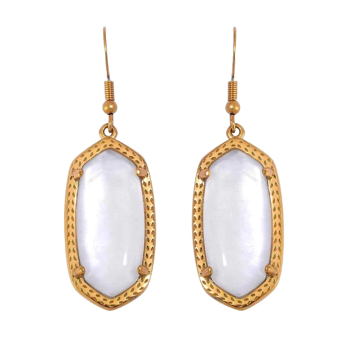 Cubierta de la perla Pendientes de Moda de Acero Inoxidable