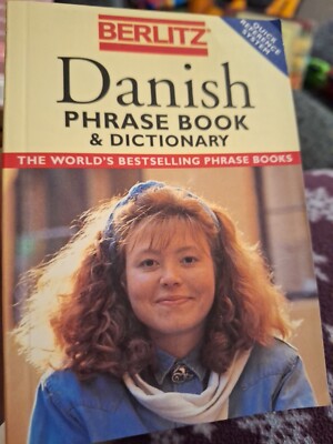 Danish Phrase Book with Dictionary by Berlitz Guides (Paperback, 1993)