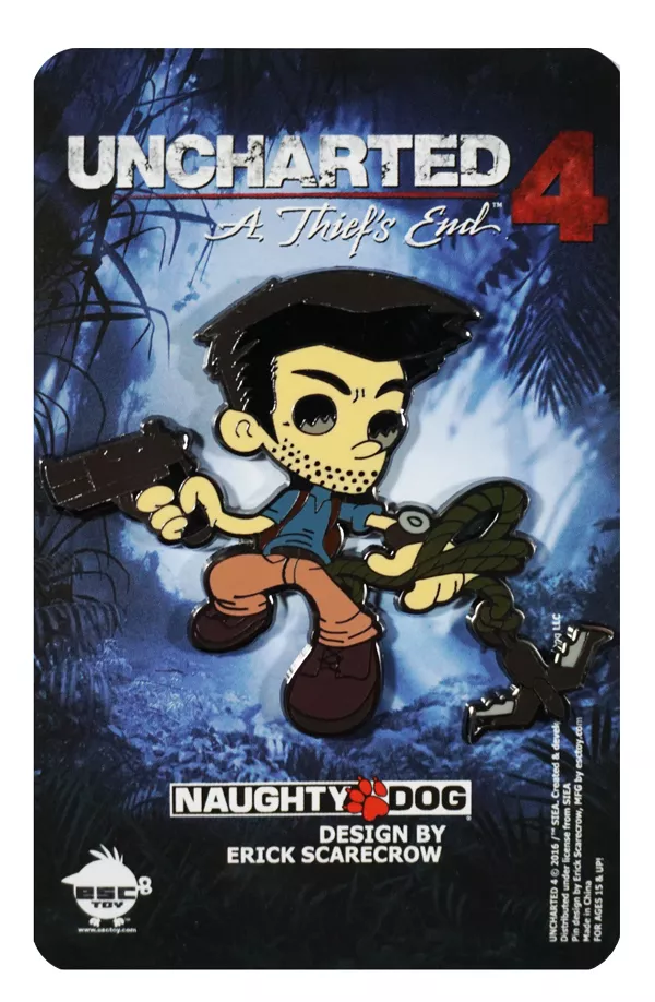 Artwork Drake in Cover, Uncharted 1, Naughty Dog