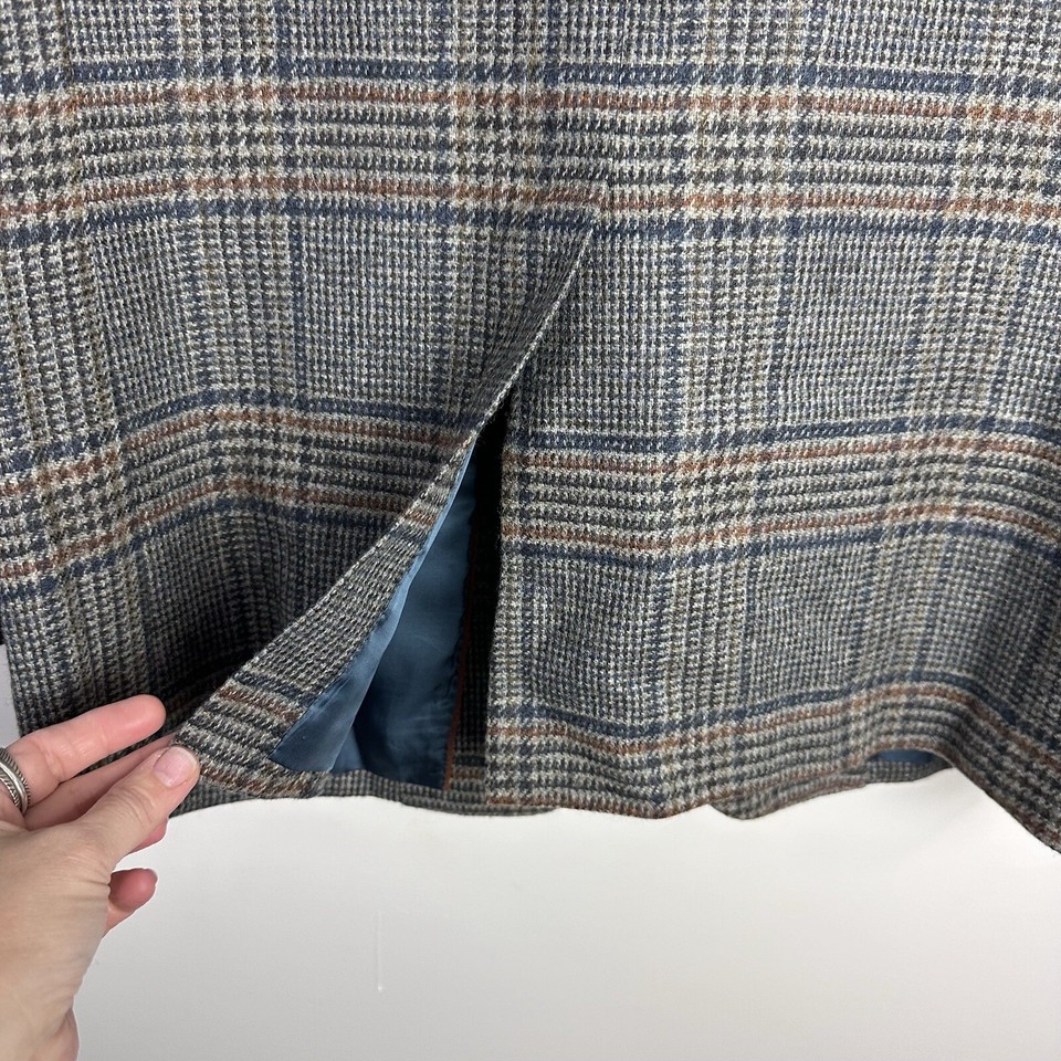 Brooks Brothers 1818 Fitzgerald Robert Noble Scottish Wool Tweed Blazer