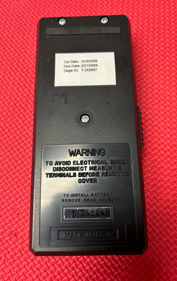 TEGAM типа K термопара NiCr-NiAI - 874F термометр, -120 ° до 2000 ° - изящный - Изображение 4 из 4