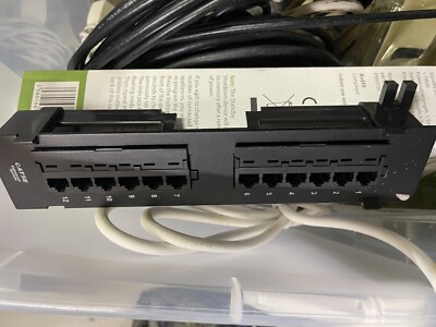 Patchpanel Cat.5e ungeschirmt 24 Port, Typ 180, IDC Dual, T568A&T568B, SCHWARZ