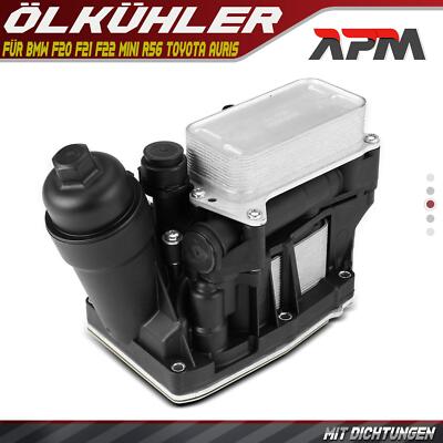 Ölkühler Motoröl für BMW 3er E90 F30 F80 E93 1er F20 F21 5er F10 F18 F11 X1 E84