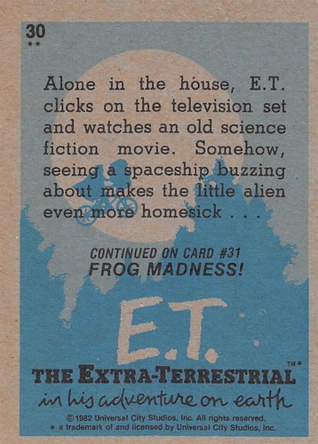 E.T. THE EXTRA TERRESTRIAL 1982 TOPPS PICK-A-CARD #1-87 STICKER 1-12 OR WRAPPER! - Picture 64 of 202