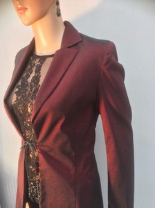 vintage red blazer