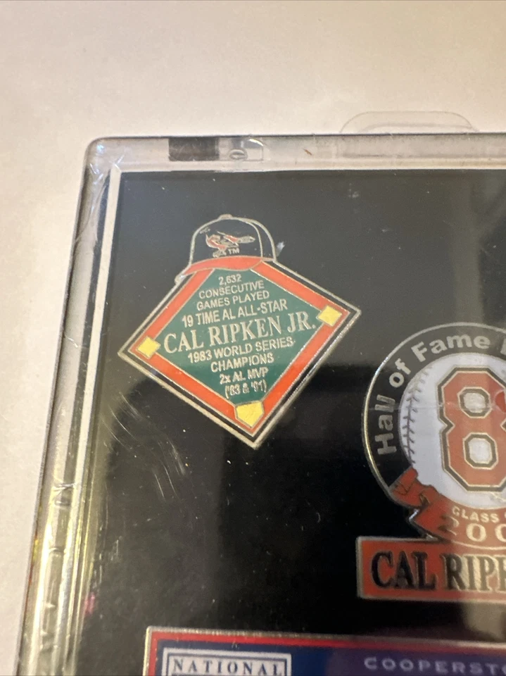 Cal Ripken Commemorative Hall of Fame 2007 Pin Set, 318/5000 Baltimore Orioles - Image 2 of 4