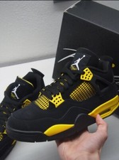 Jordan 4 yellow thunder n.43 EU/9.5 US nuove con doppia scatola originale