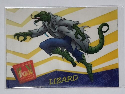 1995 Fox Kids Network carte d'animation suspendue #5 de 10 -- LIZARD - Photo 1/2