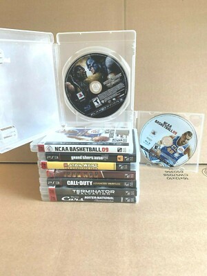 Lot of 9 PlayStation 3 PS3 Games -- AS IS -- DO NOT WORK -- SCRATCHED