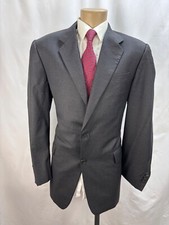 HICKEY FREEMAN BOARDROOM MEN'S SIZE 42R LORO PIANA BLAZER SPORT COAT JACKET GRAY