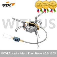 KOVEA Hydra Multi Fuel Stove Gas&Gasoline Stove KGB-1305 + Outdoor Camping Case_