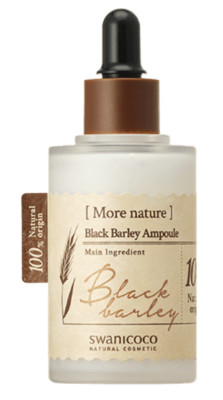 Swanicoco More Nature Black Barley Ampoule 70ml Moisturizing K-Beauty