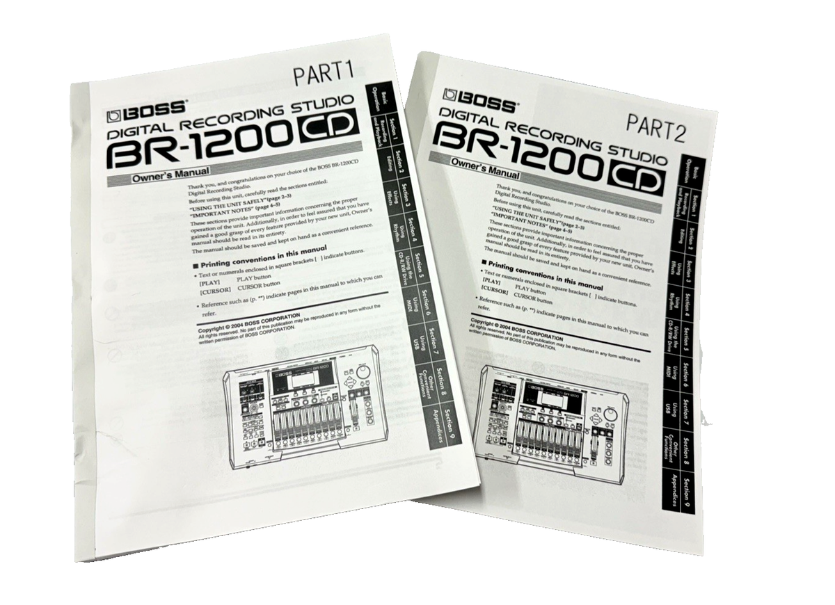 BOSS BR-1200CD Digital Recording Workstation for sale online | eBay
