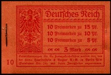 Deutsches Reich DR Markenheft Nr. 12A Germania 1919 postfrisch