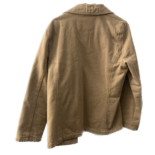 Calvin Klein Jeans Canvas Jacket, Women's Large, Beige Cotton Outer Nylon Lining - Picture 2 of 8