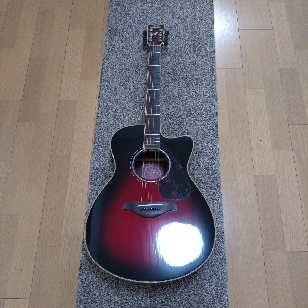 ギター YAMAHA FJX730SC T Yamaha FGX730SC Solid Top Acoustic-Electric Guitar Black