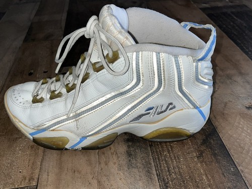 1990's Fila Mens Stack Basketball Shoes Jerry Stackhouse size 8.5 Vintage Rare - Picture 14 of 20