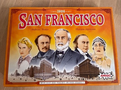 Brettspiel San Francisco 1906 von Amigo