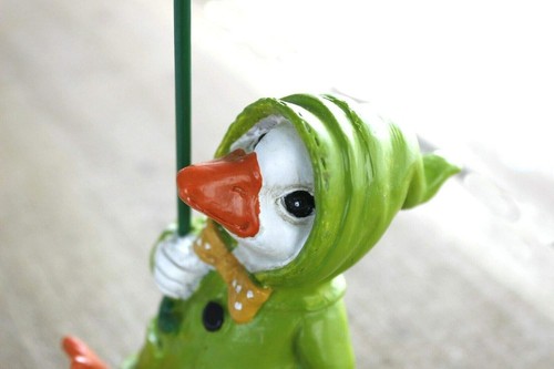 Ducks With Umbrellas Garden Ornaments Novelty Couple