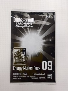 Dragon Ball Fusion World Card Game Energy Marker Pack 09 Booster Pack English