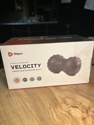 Life Pro Velocity Massage Ball 4 Speed Black