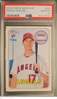 2018 Topps Heritage High Number #600 - Shohei Ohtani RC - PSA 10 GEM MINT