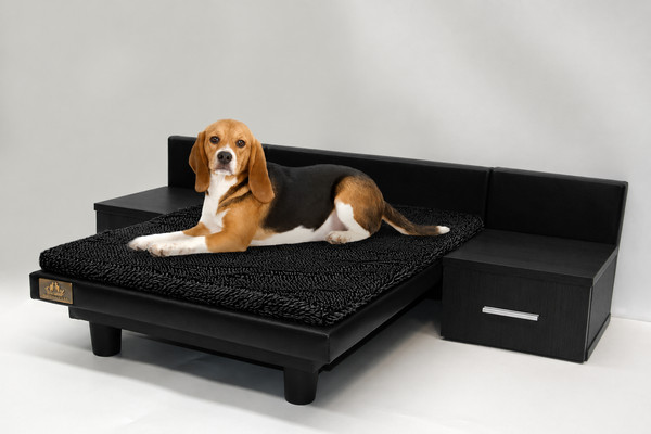 Cama para perros de lujo con mesillas Maxi