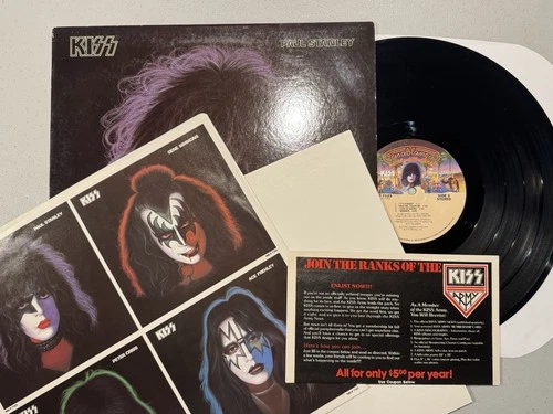 Paul Stanley LP Casablanca NBLP 7123 KISS Full Package + Inserts & Poster 1978