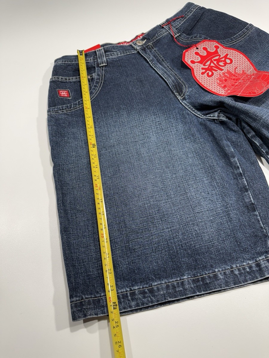 Short Cargo JNCO Vintage Années 90 - Taille 38 - Style Y2K - Occasion Bon état (usure Visible)