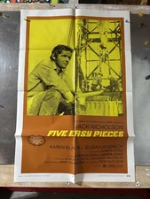 FIVE EASY PIECES - 1970 Original One Sheet Movie Poster - size: 27x41