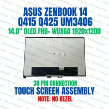 14" Asus UX3405M UX3405 UM3406 Q425MA UX3405MA LCD Touch Screen Display Assembly