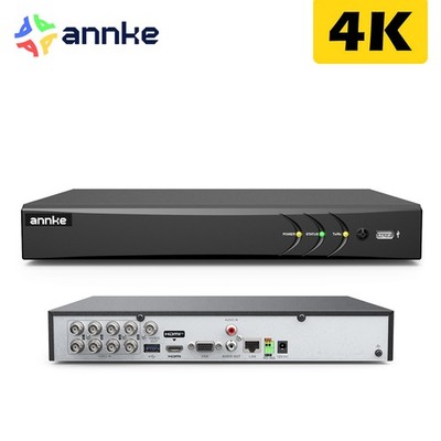 ANNKE 8 Kanäle DVR H.265+ Videorecorder für 2MP 5MP 8MP CCTV Überwachungskamera