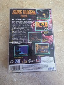 Duke Nukem 3D Sega Saturn Disc And Case No Manual