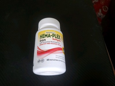 SEALED - HEMA-PLEX Iron Fast-acting Softgels (60) ct.   EXPIRATION 09/2027