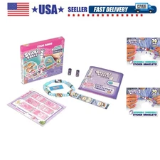 STICKI Rolls Wearable Sticker Bracelet - 70 Mini Stickers & 2 Mystery Rolls