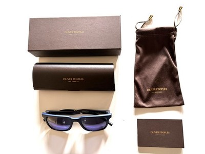Oliver Peoples Mr. Federer Sonnenbrille halbmatt blau Ash/Marine