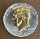 1993-D KENNEDY HALF DOLLAR COLLECTION-DANBURY MINT LAYERED 24 K Gold .999 SILVER