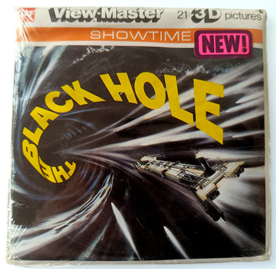 3x VIEW-MASTER 3D REEL   The BLACK HOLE   Das schwarze Loch ! DISNEY ! NEU ! K35