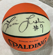 Lisa Leslie Autographed Spalding Basketball- Los Angeles Sparks -Hall Of Fame