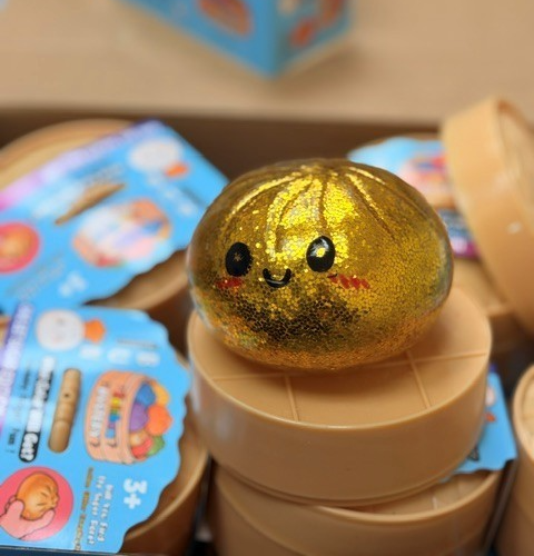 Glitter Orbi Dumpling Squishy By Selection