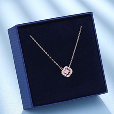 Swarovski Crystal Beating Heart Necklace for Women