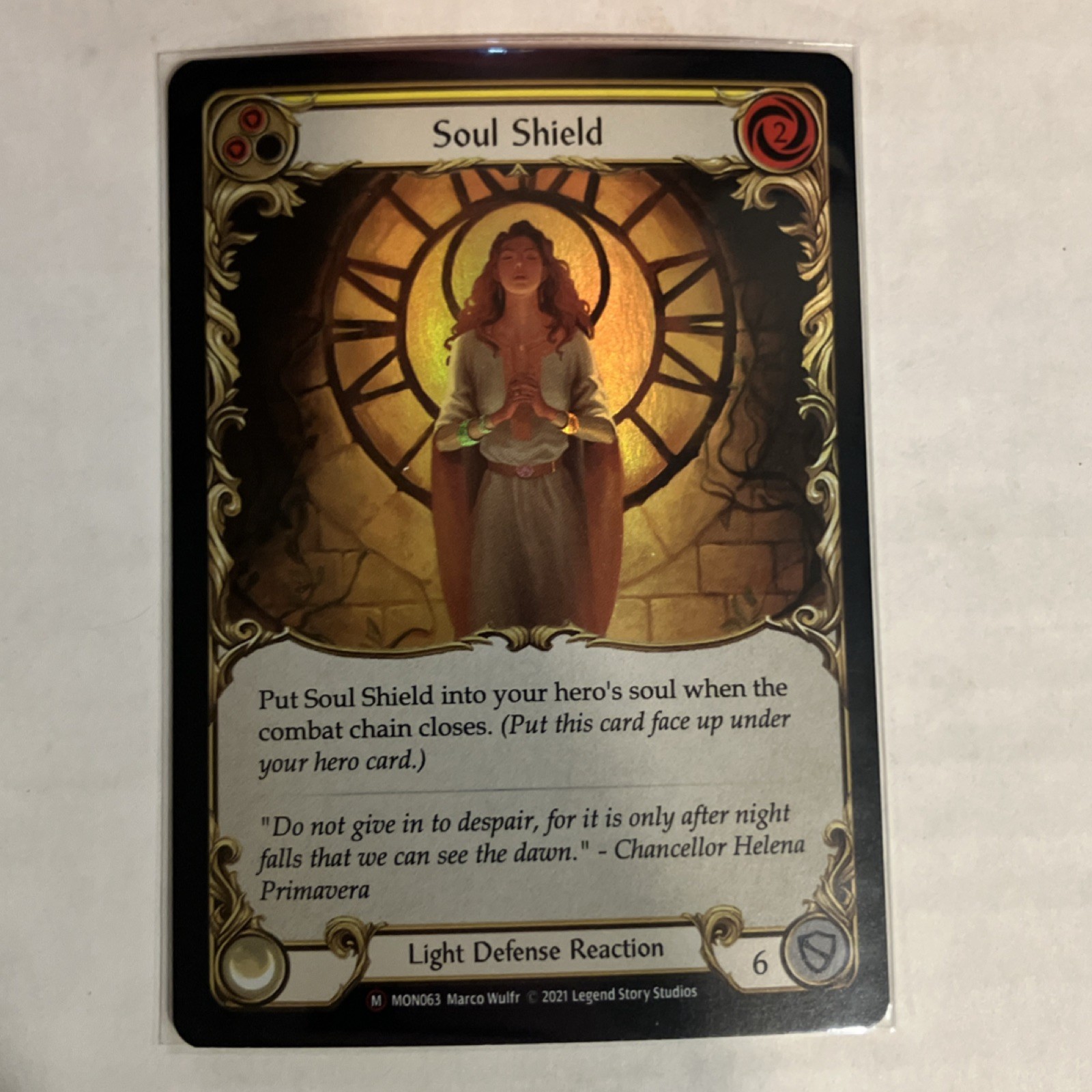 Legend Story Studios Soul Shield Monarch MON063 Majestic Light Defense 2021