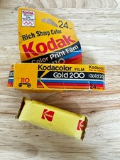 Vintage Kodak Kodacolor Gold 200 110 Film 24 Exp Print USA 1990 Expired Unopened