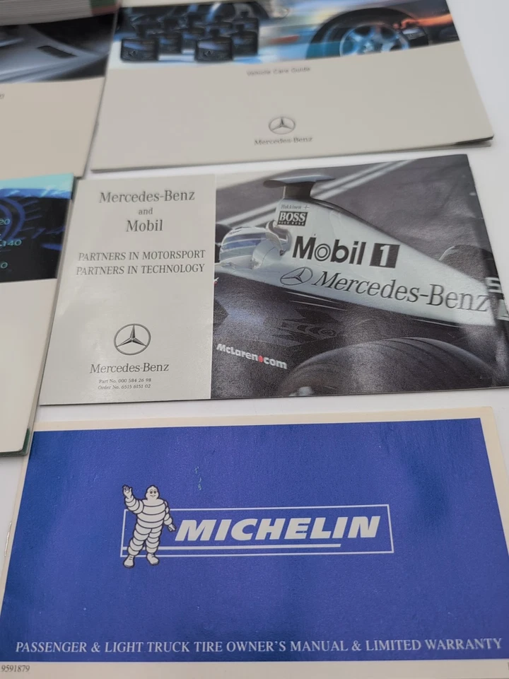 Mercedes Benz C230 C240 C320 C32 2003 clase C manual del propietario juego de libros W203 OEM Foto 4 de 4