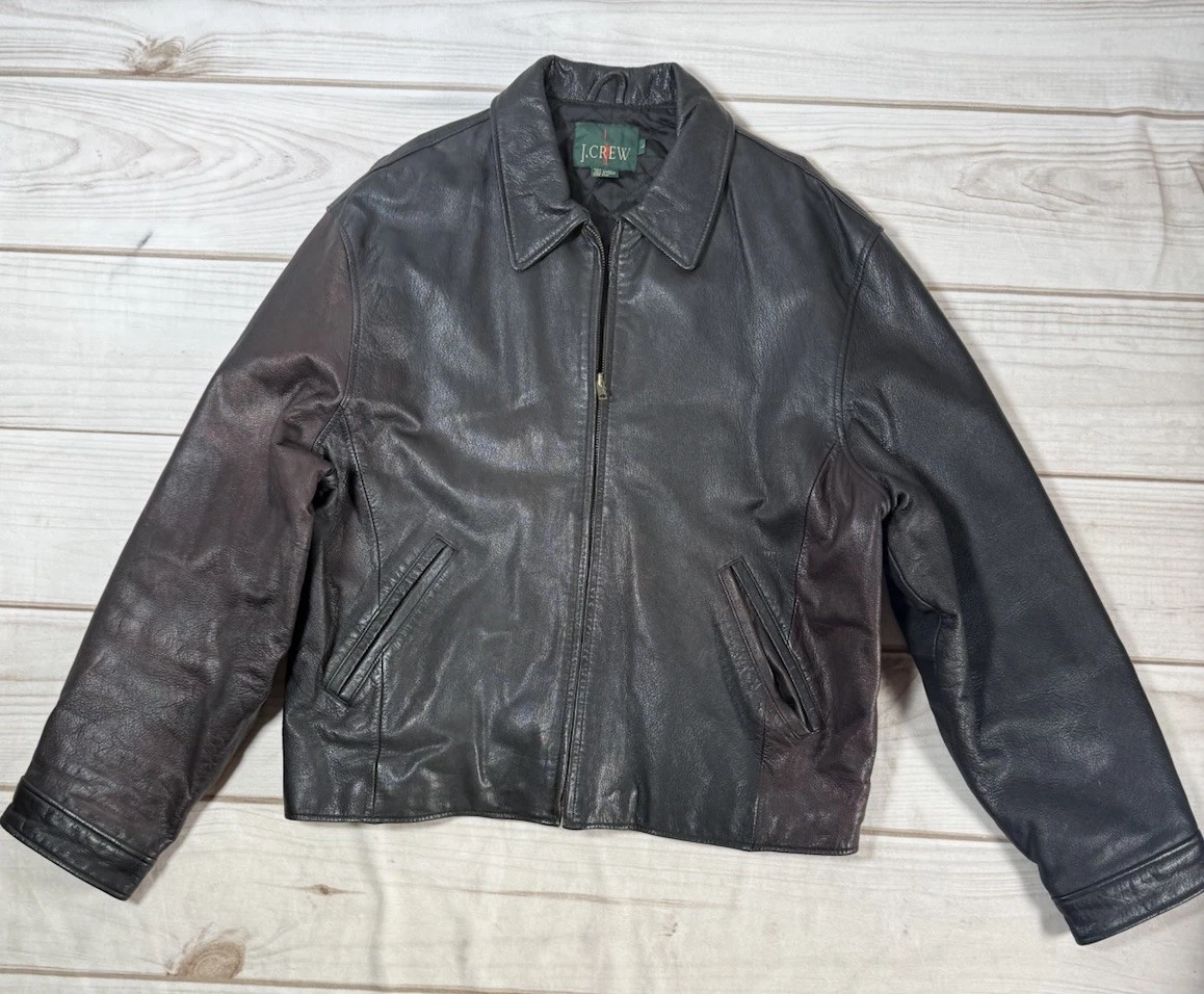 J.CREW Coats, Jackets & Vests Leather Outer Shell for Men for Sale