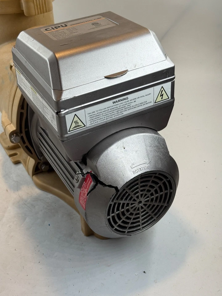 CIPU 1.5HP Variable Speed Inground Pool Pump 230V High Performance CSPPV546 - Image 4 of 4