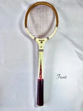 Magnan Wood Tennis Racquet Aristocrat Model N, Vintage, Attleboro Mass