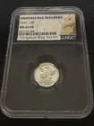 1941 Mercury Silver Dime 10c NGC MS-65 FB Full Bands Original Bag Fragment